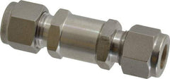 Ham-Let - 3/8" Stainless Steel Check Valve - Inline, Comp x Comp, 3,000 WOG - Americas Tooling