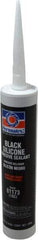 Permatex - 11 oz Cartridge Black RTV Silicone Gasket Sealant - -75 to 450°F Operating Temp, 24 hr Full Cure Time - Americas Tooling