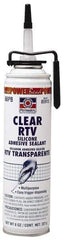 Permatex - 7.25 oz Can Clear RTV Silicone Joint Sealant - -75 to 400°F Operating Temp, 24 hr Full Cure Time - Americas Tooling