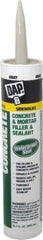 DAP - 10.1 oz Cartridge Gray Acrylic & Latex Filler/Repair Caulk - -30 to 150°F Operating Temp, 30 min Tack Free Dry Time, 24 hr Full Cure Time - Americas Tooling