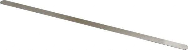 SPI - 0.025 Inch Thick x 1/2 Inch Wide x 12 Inch Leaf Length, Parallel Feeler Gage - High Carbon Steel - Americas Tooling