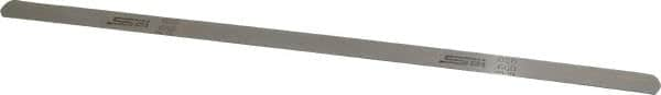 SPI - 0.026 Inch Thick x 1/2 Inch Wide x 12 Inch Leaf Length, Parallel Feeler Gage - High Carbon Steel - Americas Tooling