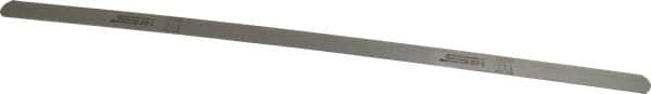 SPI - 0.028 Inch Thick x 1/2 Inch Wide x 12 Inch Leaf Length, Parallel Feeler Gage - High Carbon Steel - Americas Tooling