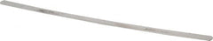 SPI - 1mm Thick x 1/2 Inch Wide x 12 Inch Leaf Length, Parallel Feeler Gage - High Carbon Steel - Americas Tooling