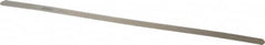 SPI - 0.15mm Thick x 1/2 Inch Wide x 12 Inch Leaf Length, Parallel Feeler Gage - High Carbon Steel - Americas Tooling