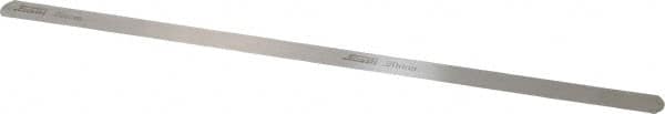 SPI - 0.2mm Thick x 1/2 Inch Wide x 12 Inch Leaf Length, Parallel Feeler Gage - High Carbon Steel - Americas Tooling