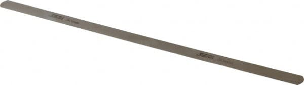 SPI - 0.5mm Thick x 1/2 Inch Wide x 12 Inch Leaf Length, Parallel Feeler Gage - High Carbon Steel - Americas Tooling