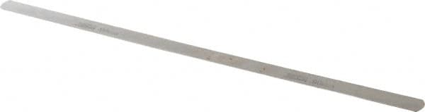 SPI - 0.9mm Thick x 1/2 Inch Wide x 12 Inch Leaf Length, Parallel Feeler Gage - High Carbon Steel - Americas Tooling