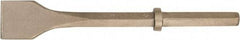 Ampco - 3" Head Width, 18" OAL, 1-1/8" Shank Diam, Chisel - Hex Drive, Hex Shank - Americas Tooling