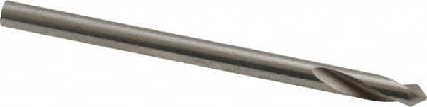 Guhring - 3mm Body Diam, 90°, 46mm OAL, High Speed Steel Spotting Drill - Americas Tooling