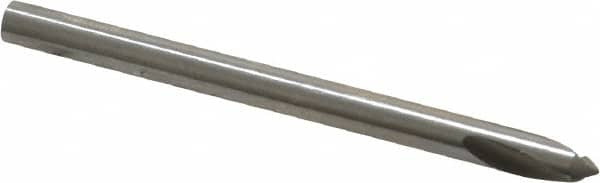 Guhring - 4mm Body Diam, 90°, 55mm OAL, High Speed Steel Spotting Drill - Americas Tooling