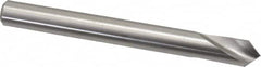 Guhring - 8mm Body Diam, 90°, 79mm OAL, High Speed Steel Spotting Drill - Americas Tooling