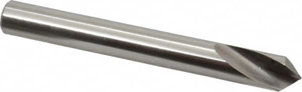 Guhring - 12mm Body Diam, 90°, 102.11mm OAL, High Speed Steel Spotting Drill - Americas Tooling