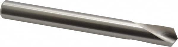 Guhring - 3/8" Body Diam, 120°, 89mm OAL, High Speed Steel Spotting Drill - Americas Tooling