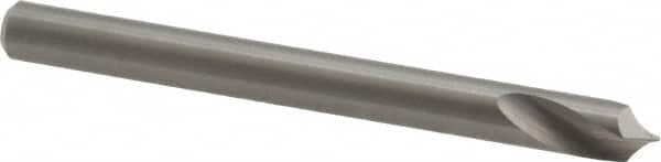 Guhring - 1/4" Body Diam, 90°, 70mm OAL, Solid Carbide Spotting Drill - Americas Tooling