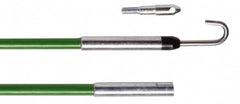 Greenlee - 144" Long Retrieving Tool - 200 Lb Max Pull, 72" Collapsed Length, Fiberglass - Americas Tooling