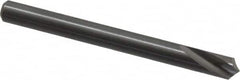 Guhring - 1/4" Body Diam, 120°, 70mm OAL, Solid Carbide Spotting Drill - Americas Tooling