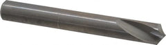 Guhring - 1/2" Body Diam, 120°, 102mm OAL, Solid Carbide Spotting Drill - Americas Tooling