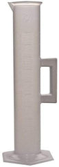 Bel-Art - 2,000 ml Polypropylene Graduated Cylinder - 20 ml Graduation, 3-7/16" Diam x 19-19/64" High - Americas Tooling