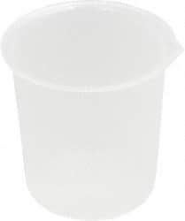 Bel-Art - 100 ml Polypropylene Graduated Beaker - 25 ml Graduation, 2-1/2" Diam x 2-37/64" High - Americas Tooling