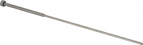 Gibraltar - 5/64" Pin Diam, 1/4" Head Diam x 1/8" Head Height, 6" OAL, Shoulder Ejector Pin - Steel - Americas Tooling