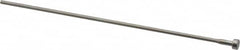 Gibraltar - 3/32" Pin Diam, 1/4" Head Diam x 1/8" Head Height, 6" OAL, Shoulder Ejector Pin - Steel, 5-1/2" Pin Length - Americas Tooling