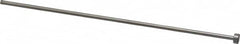 Gibraltar - 7/64" Pin Diam, 1/4" Head Diam x 1/8" Head Height, 6" OAL, Straight Ejector Pin - Steel, 5-7/8" Pin Length - Americas Tooling