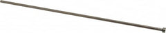 Gibraltar - 5/32" Pin Diam, 9/32" Head Diam x 5/32" Head Height, 10" OAL, Straight/Oversize Ejector Pin - Steel, 9-27/32" Pin Length - Americas Tooling