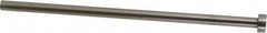 Gibraltar - 1/4" Pin Diam, 7/16" Head Diam x 3/16" Head Height, 6" OAL, Straight Ejector Pin - Steel, 5-13/16" Pin Length - Americas Tooling