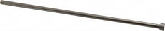 Gibraltar - 17/64" Pin Diam, 7/16" Head Diam x 1/4" Head Height, 10" OAL, Straight Ejector Pin - Steel, 9-3/4" Pin Length - Americas Tooling