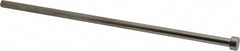 Gibraltar - 5/16" Pin Diam, 1/2" Head Diam x 1/4" Head Height, 10" OAL, Straight Ejector Pin - Steel, 9-3/4" Pin Length - Americas Tooling