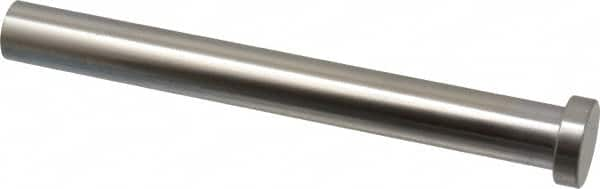 Gibraltar - 5/8" Pin Diam, 7/8" Head Diam x 1/4" Head Height, 6" OAL, Straight Ejector Pin - Steel, 5-3/4" Pin Length - Americas Tooling