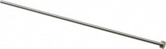 Gibraltar - 7/64" Pin Diam, 1/4" Head Diam x 1/8" Head Height, 6" OAL, Hard Core Pin - Steel, 5-7/8" Pin Length - Americas Tooling