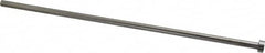 Gibraltar - 1/4" Pin Diam, 7/16" Head Diam x 3/16" Head Height, 10" OAL, Hard Core Pin - Steel, 9-13/16" Pin Length - Americas Tooling