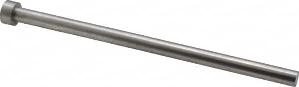 Gibraltar - 5/16" Pin Diam, 1/2" Head Diam x 1/4" Head Height, 6" OAL, Hard Core Pin - Steel, 5-3/4" Pin Length - Americas Tooling