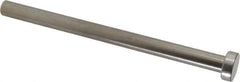 Gibraltar - 13/32" Pin Diam, 11/16" Head Diam x 1/4" Head Height, 6" OAL, Hard Core Pin - Steel, 5-3/4" Pin Length - Americas Tooling