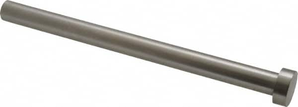 Gibraltar - 7/16" Pin Diam, 11/16" Head Diam x 1/4" Head Height, 6" OAL, Hard Core Pin - Steel, 5-3/4" Pin Length - Americas Tooling