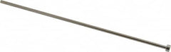 Gibraltar - 3mm Pin Diam, 6mm Head Diam x 3mm Head Height, 160mm OAL, Straight Ejector Pin - Steel, 157mm Pin Length - Americas Tooling