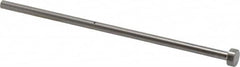 Gibraltar - 3.5mm Pin Diam, 7mm Head Diam x 3mm Head Height, 100mm OAL, Straight Ejector Pin - Steel, 97mm Pin Length - Americas Tooling