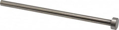 Gibraltar - 6mm Pin Diam, 12mm Head Diam x 5mm Head Height, 125mm OAL, Straight Ejector Pin - Steel, 120mm Pin Length - Americas Tooling