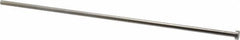 Gibraltar - 8mm Pin Diam, 14mm Head Diam x 5mm Head Height, 400mm OAL, Straight Ejector Pin - Steel, 395mm Pin Length - Americas Tooling