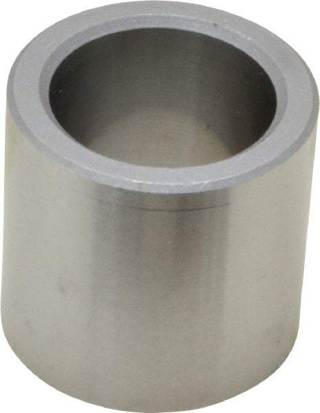 Made in USA - 1-3/8" OAL, 1.005" ID, 1-3/8" Body Diam, Heat Treated Steel, Die & Mold Straight Bushing - Self Lubricating - Americas Tooling