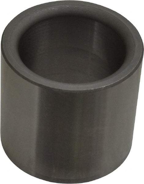 Made in USA - 1-7/8" OAL, 1-1/2" ID, 2.005" Body Diam, Heat Treated Steel, Die & Mold Straight Bushing - Self Lubricating - Americas Tooling