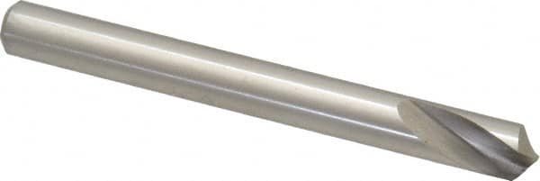 Guhring - 8mm Body Diam, 120°, 79mm OAL, High Speed Steel Spotting Drill - Americas Tooling