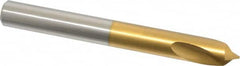 Guhring - 10mm Body Diam, 90°, 89mm OAL, High Speed Steel Spotting Drill - Americas Tooling