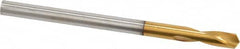 Guhring - 3mm Body Diam, 120°, 46mm OAL, High Speed Steel Spotting Drill - Americas Tooling