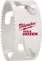 Milwaukee Tool - 6" Diam, 1-1/2" Cutting Depth, Hole Saw - Bi-Metal Saw, Toothed Edge - Americas Tooling