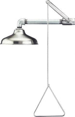 PRO-SAFE - Plumbed Drench Showers Mount: Horizontal Shower Head Material: Stainless Steel - Americas Tooling