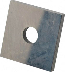 Value Collection - 0.123" Square Steel Gage Block - Accuracy Grade 0, Includes NIST Traceability Certification - Americas Tooling