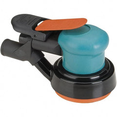 Dynabrade - 12,000 OPM, 14 CFM Air Consumption, Palm Air Orbital Sander - Round Pad, 1/4 NPT Inlet - Americas Tooling